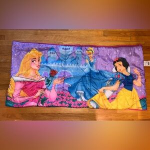 90s Playhut Disney Princess Aurora Cinderella & Snow White Kids Sleeping Bag